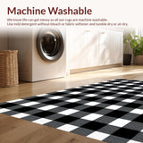 Cozy Earthy Tones Checked Visual(Black)