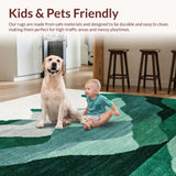 Contemporary Grey Geometric Aesthetics(Green)