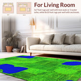 Delightful Curves Moss Design(Green)