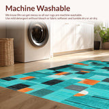 Chic Neutral Tone Geometry(Blue)