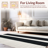 Modern Graphic Tiled Motif(Black)