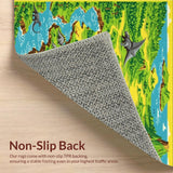 Vivid Dino Trail Imagination Canvas(Green)