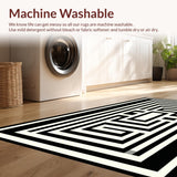 Elegant Geometric Patterned Accent(White)