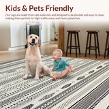 Artful Tiled Geometric Aesthetic(Black)