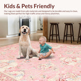 Contemporary Distressed Print Style(Pink)