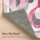 Striking Contemporary Geometric Blend(Pink)