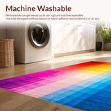 Chic Multicolored Fluid Motif(Yellow)