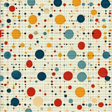 Ultra Soft Area Rug, Non Slip, Stain Resistant, Washable Area Rugs for Living Room, Bedroom, Stylish Dynamic Polka Dot Theme(Yellow)