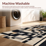 Stylish Neutral Toned Symmetrical Motif(Beige)