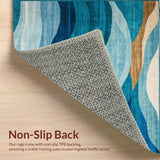 Fresh Nautical Flowing Lines(Blue)