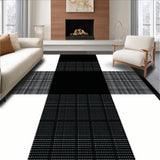 Elegant Monochrome Striped Design(Black)