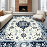 Contemporary Snowflake Lattice Arrangement(Blue)