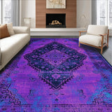 Vintage Floral Overlay Artistry(Purple)