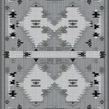 Chic Black White Diamond Design(Gray)