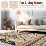 Elegant Symmetrical Grid Design(Beige)