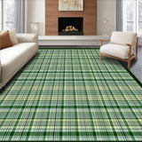 Contemporary Multi Hued Gingham Style(Beige)