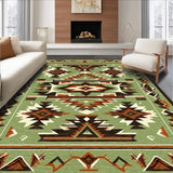 Sophisticated Tribal Ogee Composition(Green)