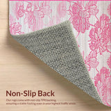 Glamorous Pink Ogee Accents(Pink)