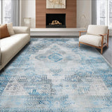 Artful Blue Tones Floral Influence(Blue)