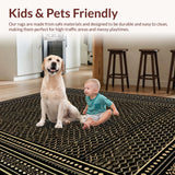 Luxurious Black Diamond Motif(Black)