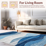 Chic Modern Artful Overlay(Blue)