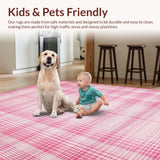 Bright Retro Tiled Visuals(Pink)