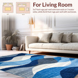 Vibrant Transitional Patterned Elegance(Blue)