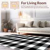 Contemporary Layered Stripe Design(Black)