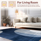 Chic Geometric Low Profile(Blue)