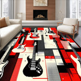 Dynamic Electric Guitar Visuals(Red)