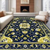 Vintage Floral Medallion Style(Blue)