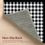 Cozy Hand Woven Tartan Charm(Black)