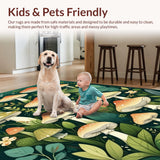 Vibrant Cute Mushroom Visual Appeal(Green)