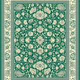 Vibrant Multicolor Paisley Elegance(Green)