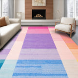 Enchanting Fuzzy Color Block Style(Pink)