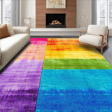 Ultra Soft Area Rug, Non Slip, Stain Resistant, Washable Area Rugs for Living Room, Bedroom, Soft Colorful Kids Room Princess Themed Fuzzy Rug(Yellow)