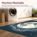 Joyful Cartoonish Lunar Imagery(Gray)