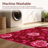 Bold Round Floral Fantasy(Red)