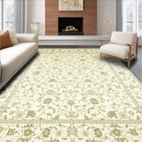 Inviting Rustic Patterned Elegance(Ivory)
