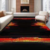 Vibrant Abstract Lava Illusion(Red)