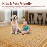 Cozy Earthy Waffle Texture(Beige)