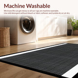Modern Dual Sided Check Motif(Black)