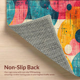 Joyful Round Interactive Floor Cushions(Yellow)