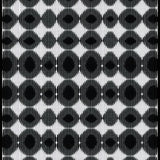 Bold Striped Geometric Statement(Black)