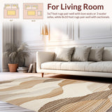 Vibrant Shapes Decorative(Beige)