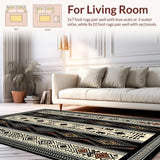 Elegant Black and White Lattice(Black)