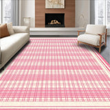 Cozy Creamy Plaid Elegance(Pink)