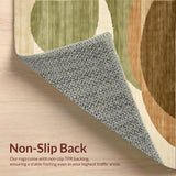 Contemporary Earthy Abstract Swirls(Beige)