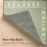 Sage Elegance with Geometric Accents(Green)