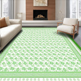 Lively Green Petal Art(Green)